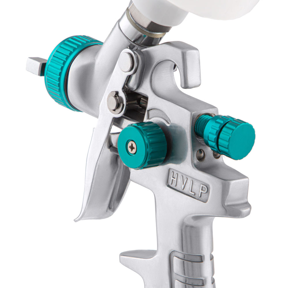 Краскораспылитель AG 810 HVLP, гравитационный, сопло 0.8 мм и 1 мм Stels (57361)