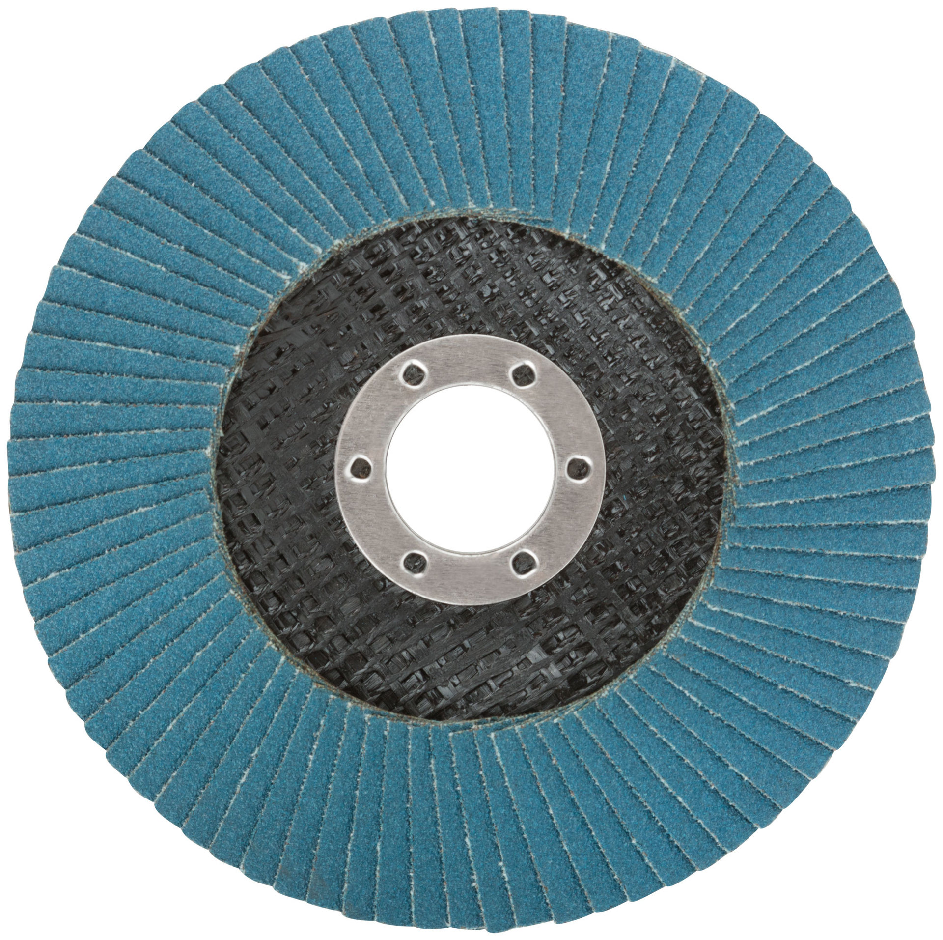 Круг лепестковый торцевой циркониевый плоский, 125 мм P 100 (39975)