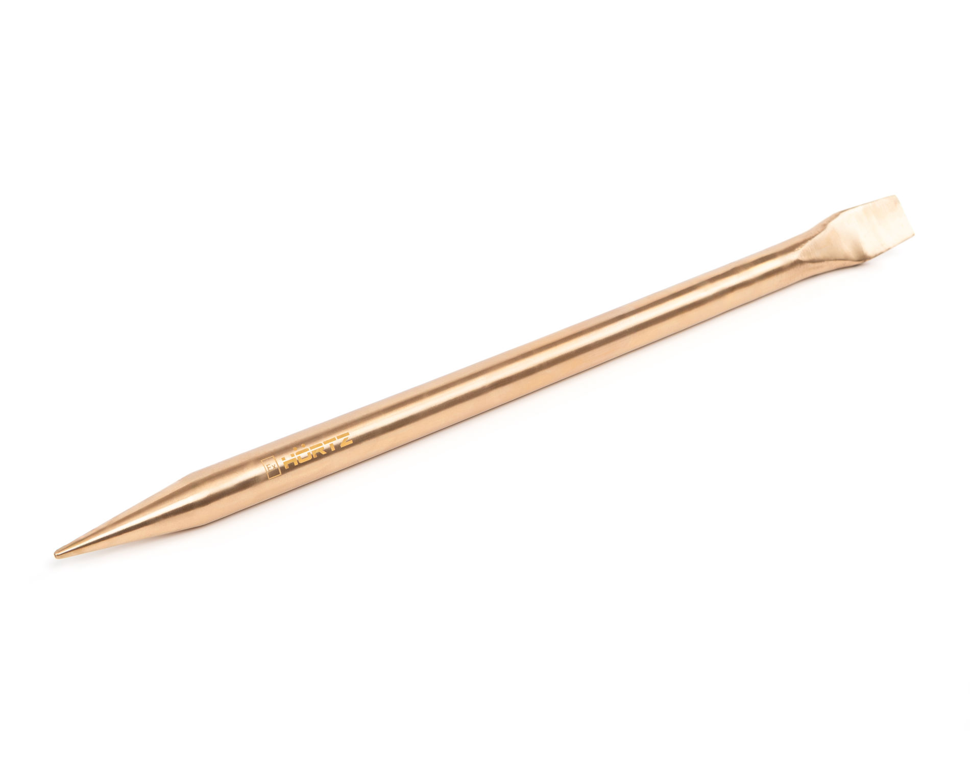 Лом монтажный круглый ф23х500 мм BeCu искробезопасный 237A-1008, HORTZ