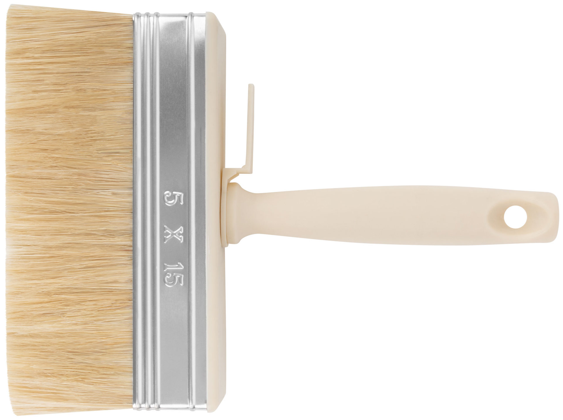 Макловица, натур. светлая щетина, пласт. корпус, мини 50 х 150 мм (01665)