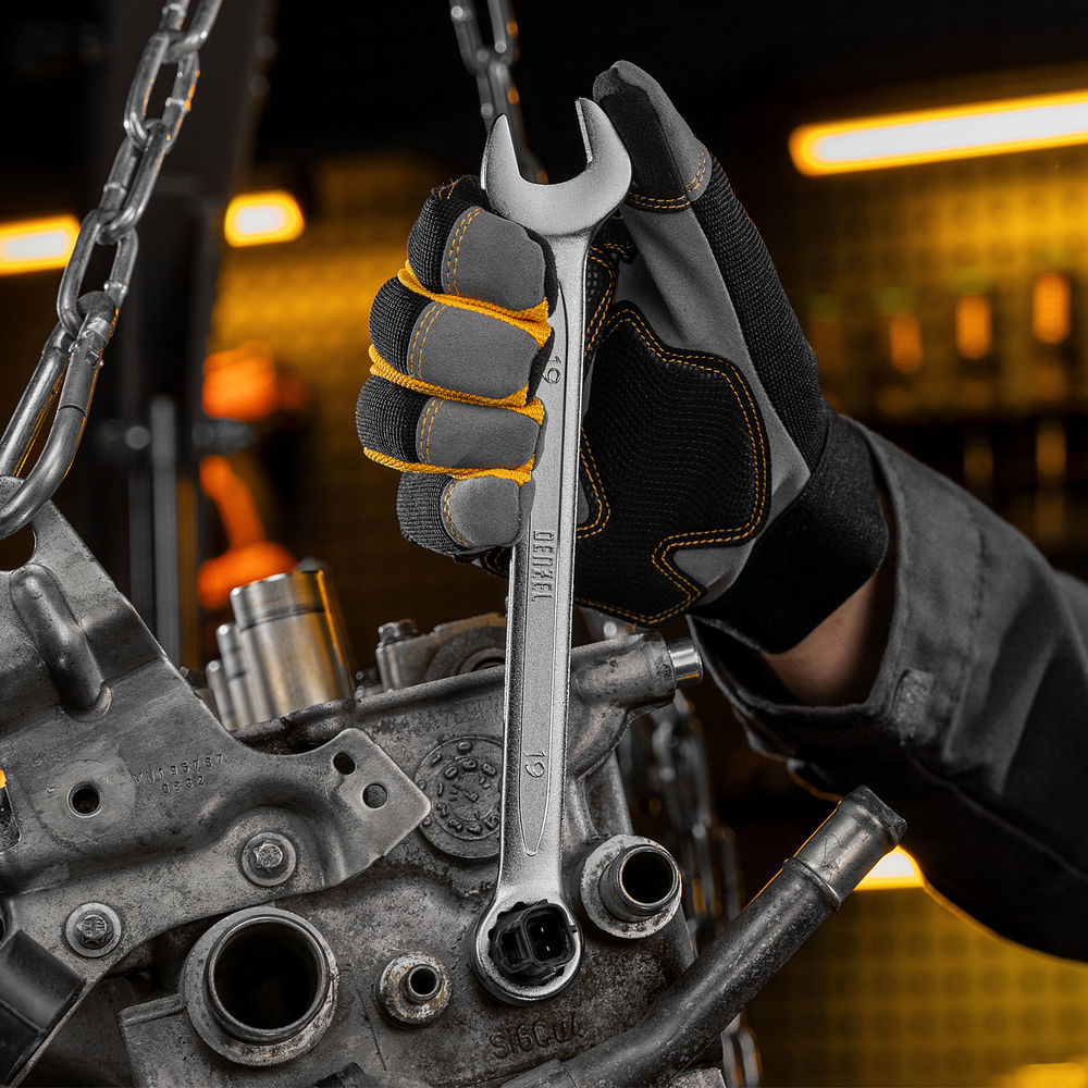 Набор инструментов, 1/2, 1/4, 3/8, CrV, S2, пластиковый кейс, 216 предметов Denzel