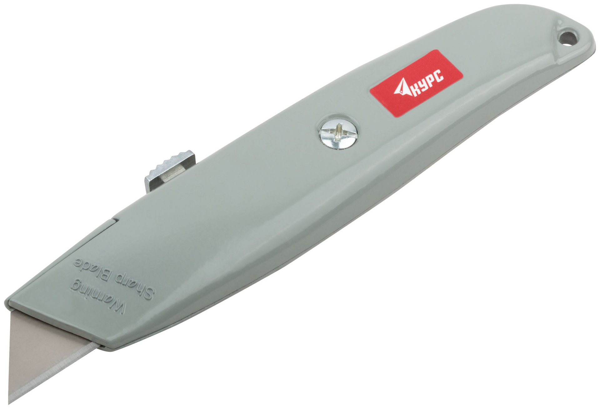 Нож для напольных покрытий серый, металлический корпус (10336)