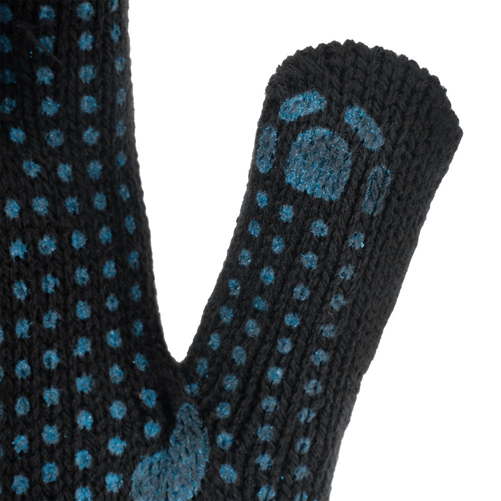 Перчатки трикотажные, акрил, с ПВХ точкой, 7 класс Сибртех (67701)