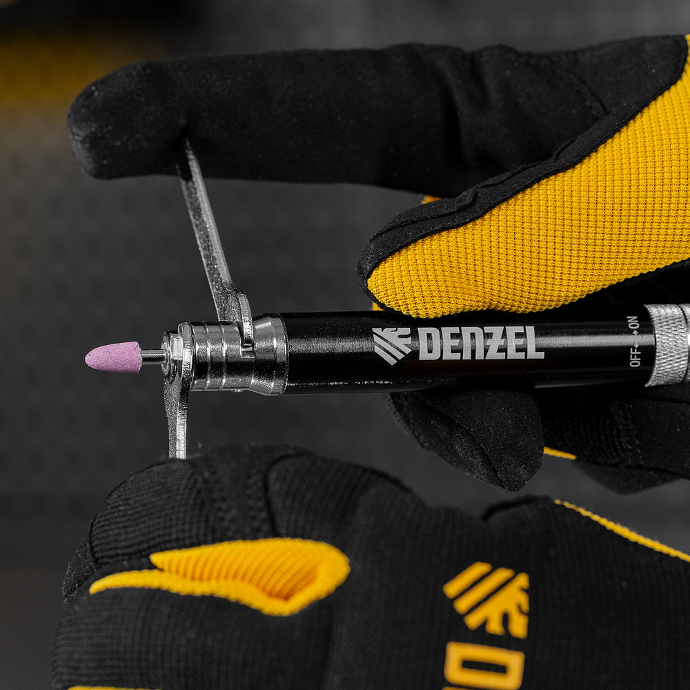 Пневматический гравер PE54000, 54000 об/мин, 3 мм, 57 л/мин Denzel (57467)