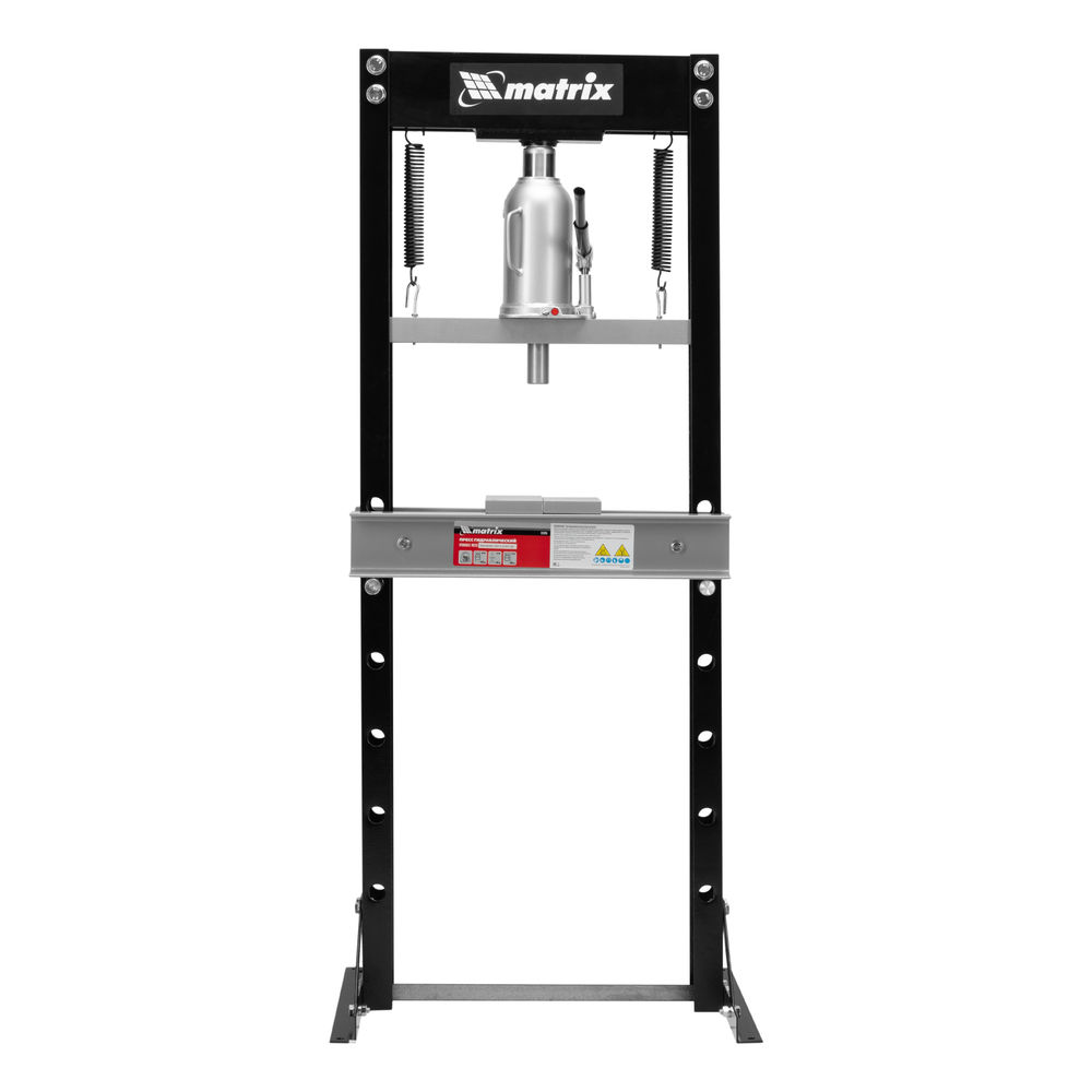 Пресс гидравлический, 20 т, 640 х 540 х 1500 мм. (комплект из 2 частей) Matrix (523205)