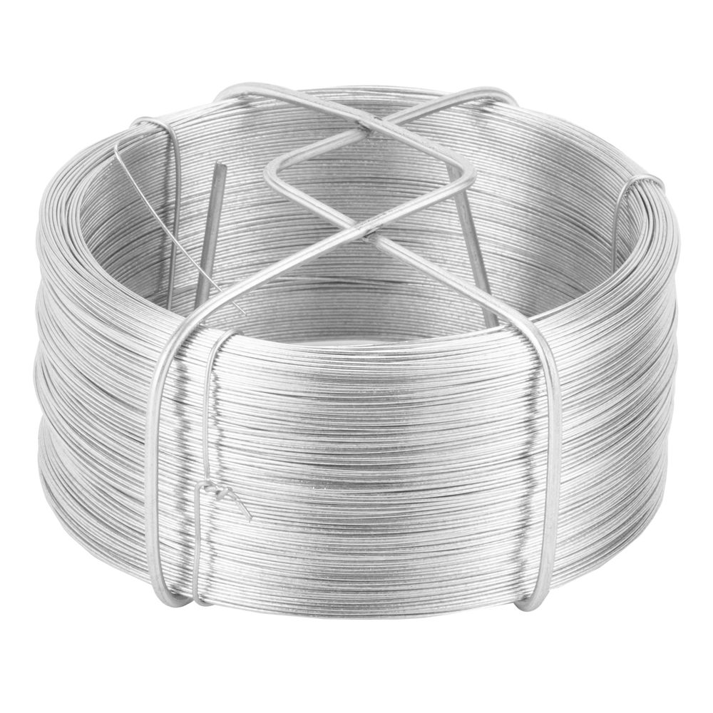 Проволока стальная, оцинкованная 0.5 мм, длина 200м Сибртех (47750)