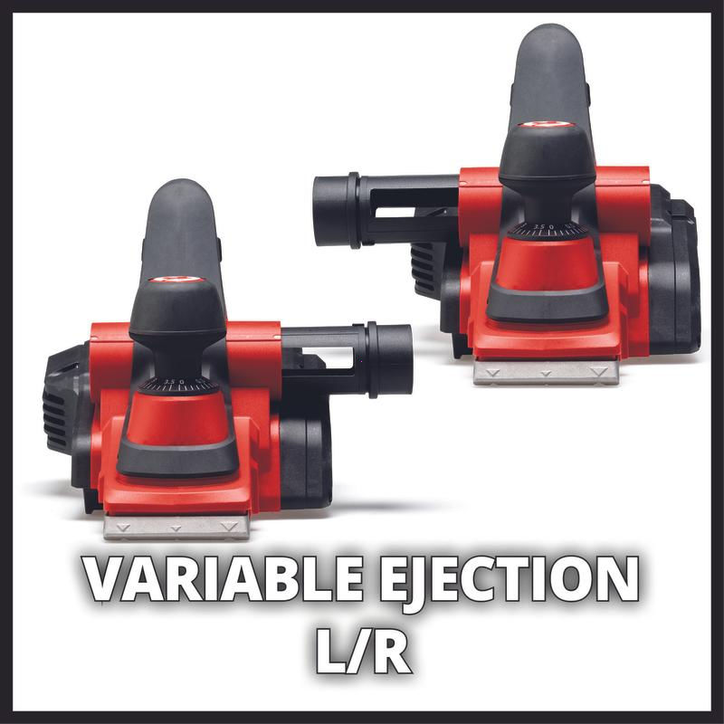 Рубанок Einhell TE-PL 920, 920Вт,15000об/мин,82мм,3.5мм,двустор.выброс стружки,2 упора в компл. (4345325)