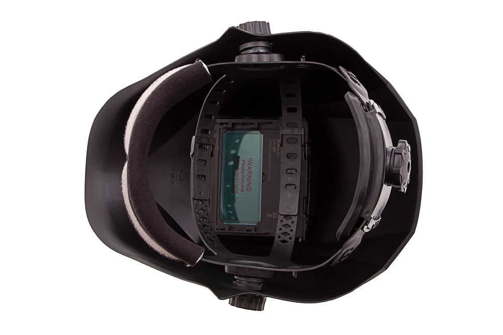 Щиток защитный лицевой (маска сварщика) с автозатемнением Ф5, коробка Сибртех (89177)