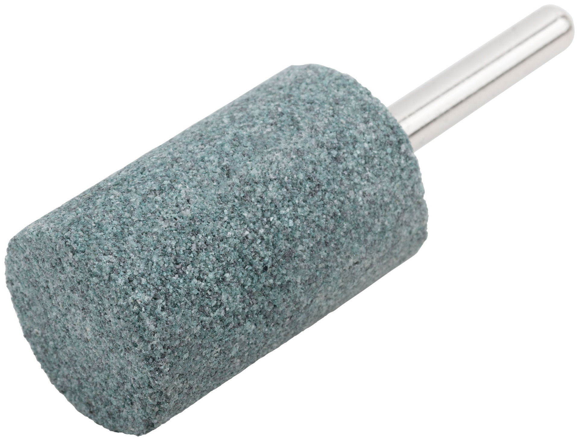 Шарошка абразивная ( по камню, мрамору, кафелю), хвостовик 6 мм, цилиндр 25 х 40 мм (36971)