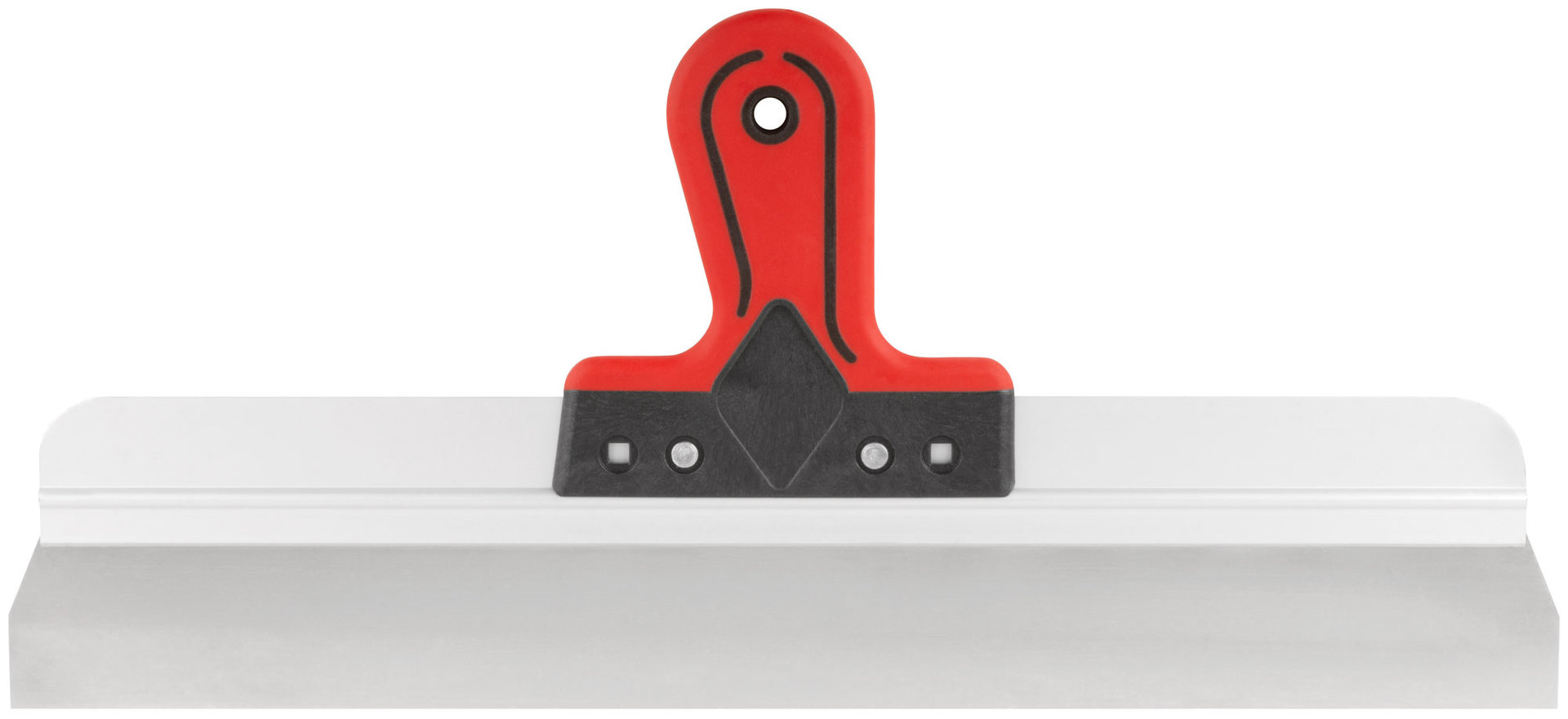 Шпатель фасадный Профи, нержавеющая сталь, прорезиненная ручка 450 мм (06427)