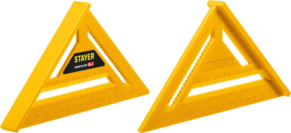 Угольник кровельный пластиковый универсальный 5-в-1 170 мм STAYER 34522-17