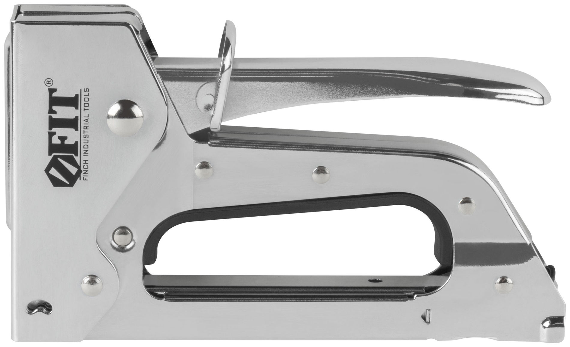 Степлер для узких скоб тип 53 6-10 мм, рессорный механизм, металлический корпус (32110)