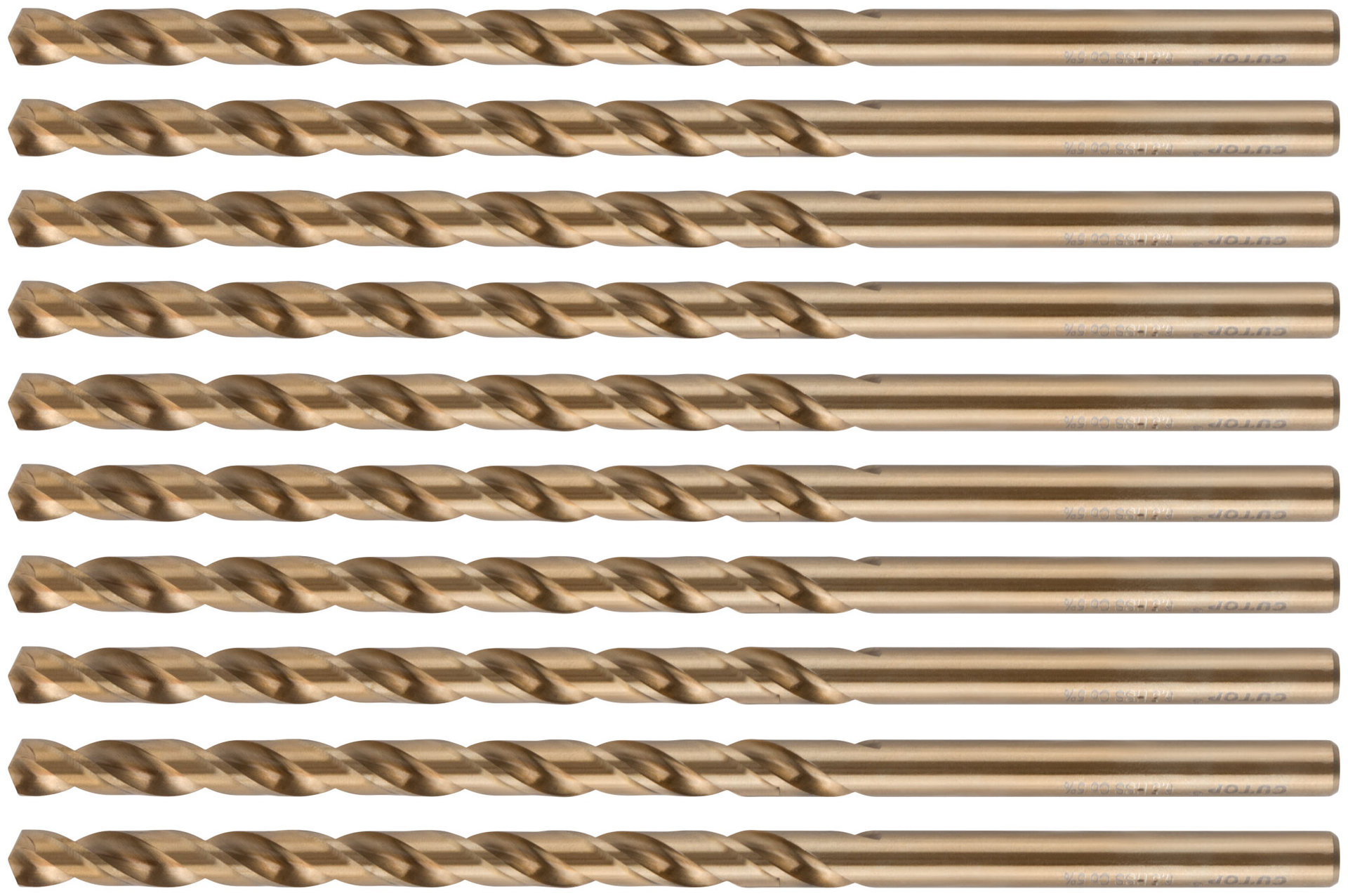 Сверло по металлу удлиненное CUTOP Profi с кобальтом 5%, 6,5 х 148 мм (10 шт.) (48-65-148)