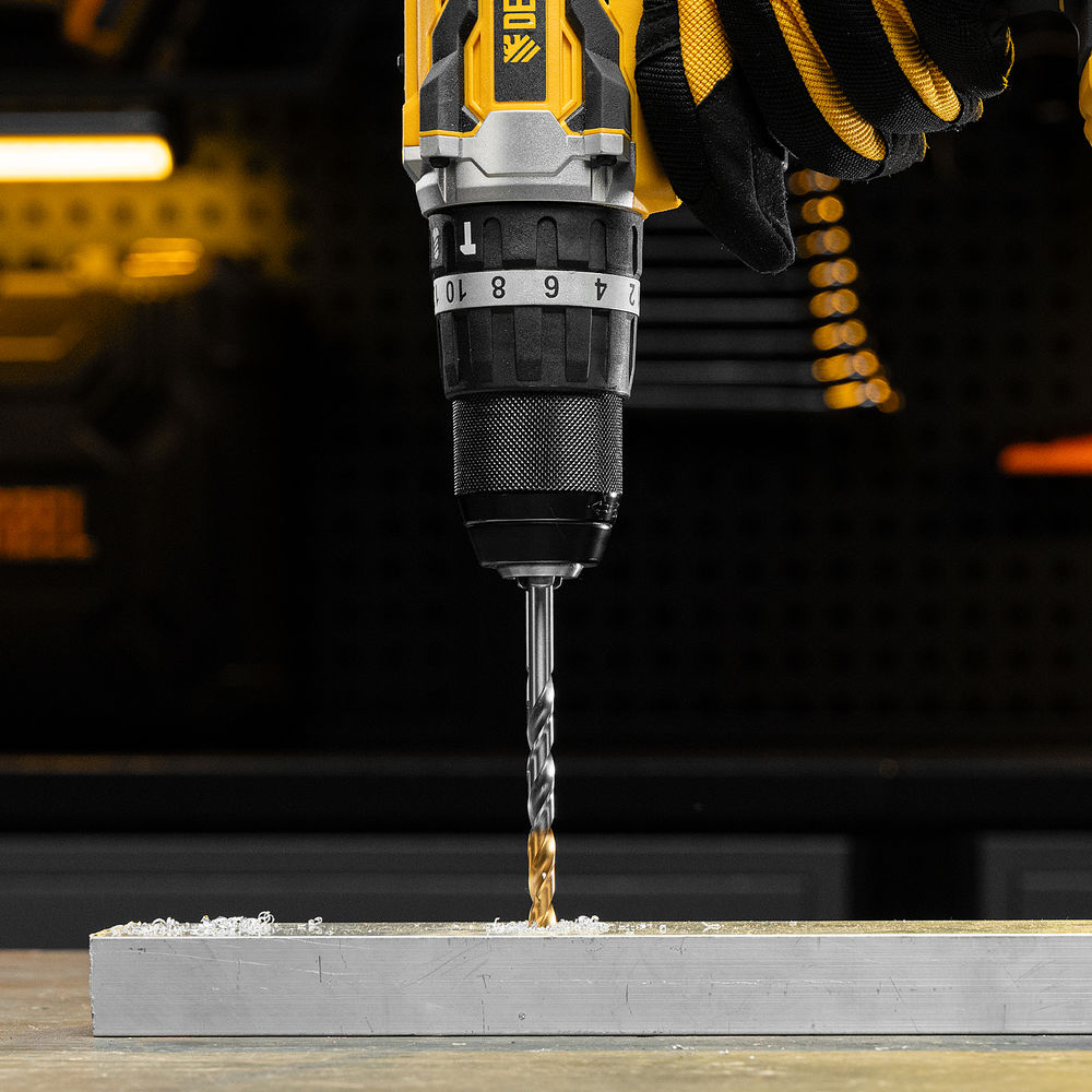 Сверло спиральное по металлу 7,0 x 109 мм, Р6М5, Golden Tip Denzel (718237)