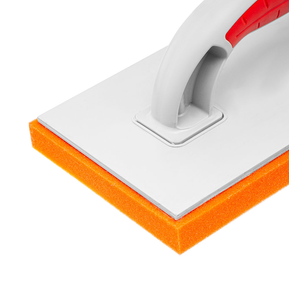 Терка пластмассовая, гидрогубчатое покрытие 20 мм, 270 x 130 мм, двухкомпонентная ручка Matrix (86806)