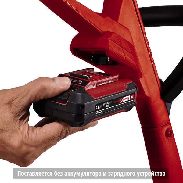 Триммер аккумуляторный Einhell PXC GC-CT 18/24 Li P, 18В,пластик.нож,20 зап.ножей,без АКК и ЗУ (3411104)