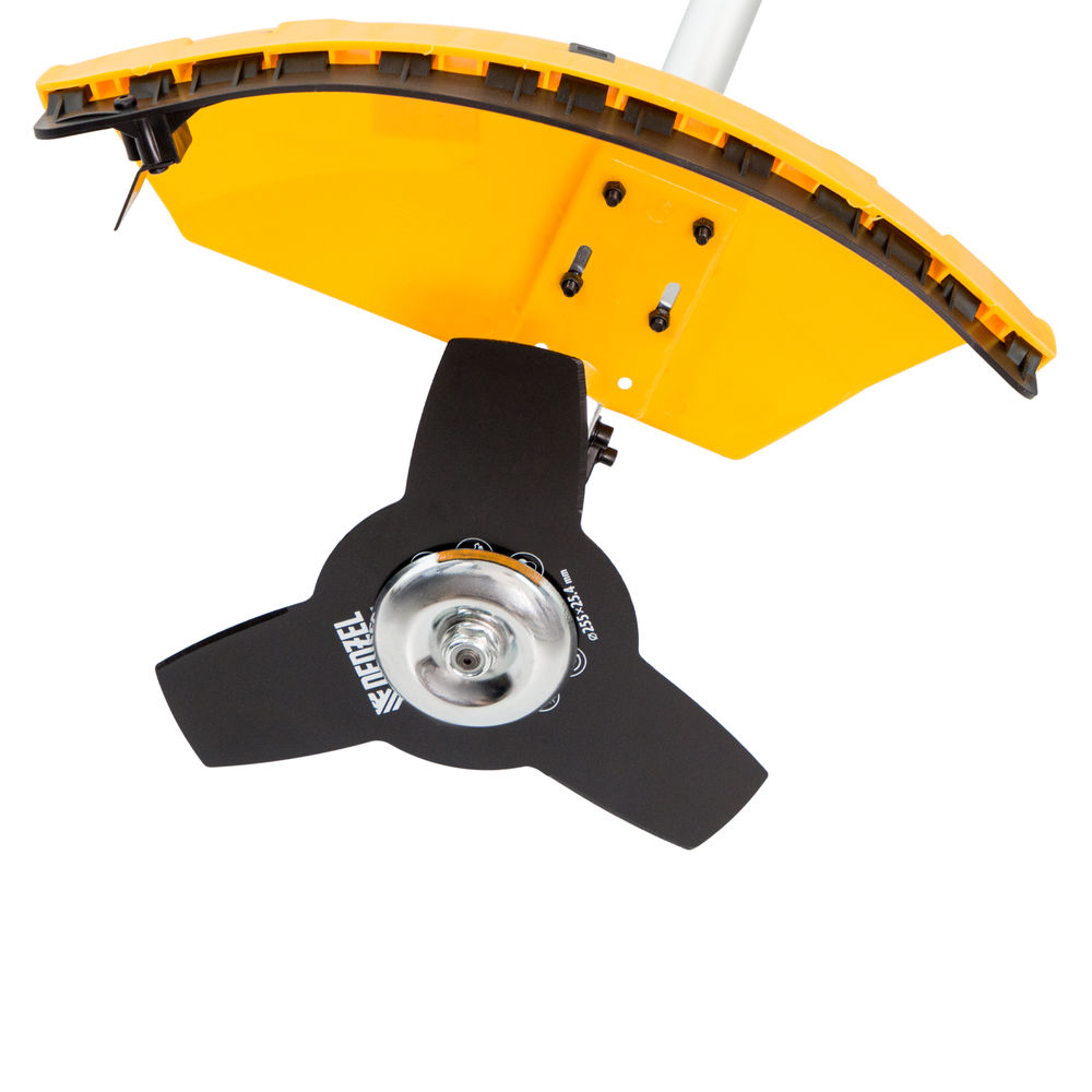 Триммер бензиновый DR-52, 52 см3, неразъемная штанга, состоит из 2 частей Denzel (96275)