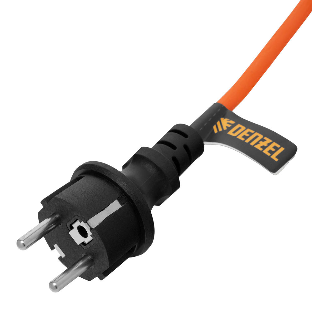 Удлинитель-шнур силовой Garden Series, ПВС, 10м, 1 розетка, 3 x 1 мм, Denzel (37405)