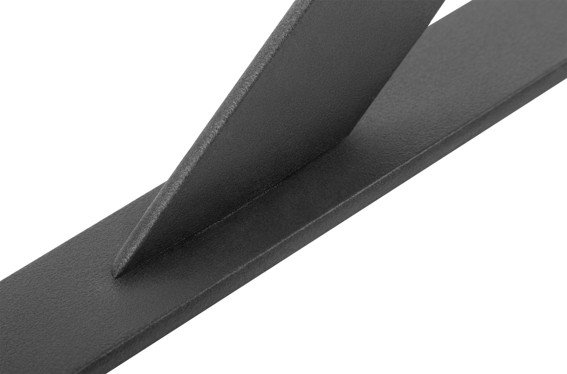 Уголок-кронштейн усиленный черный 250х200 мм (66106)