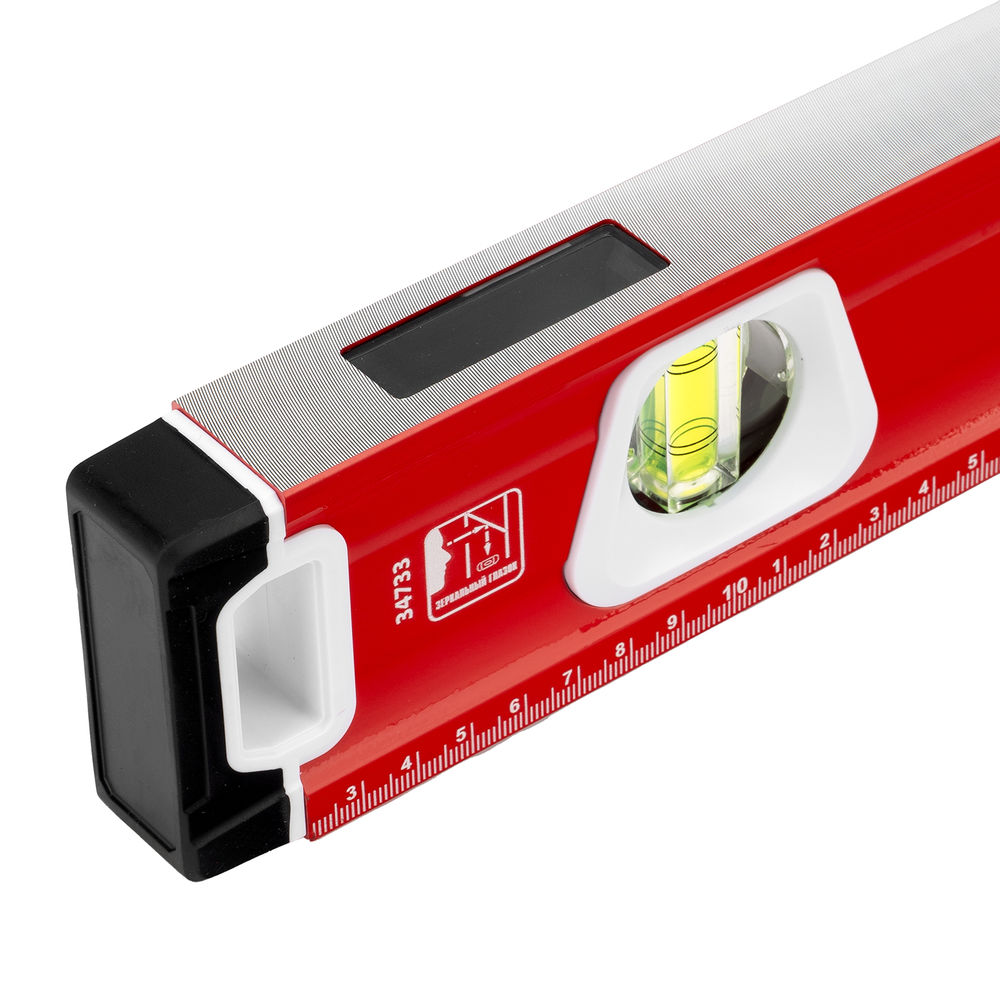 Уровень алюминиевый, магнит, фрезерованный, 3 глазка (1 зеркальный) двухкомпонентные рукоятки, 1000 мм Matrix (34733)