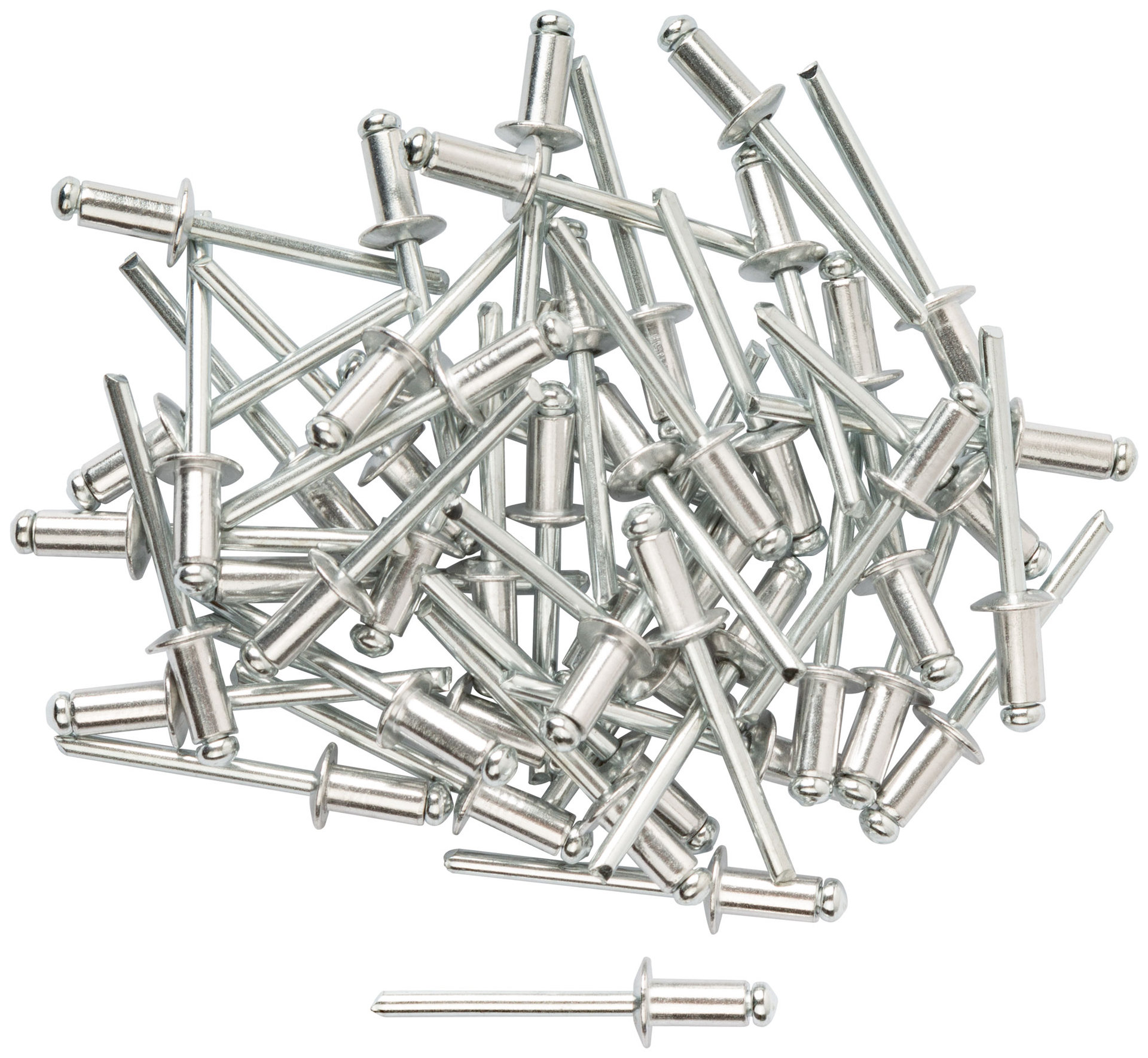 Заклепки мелкая фасовка, 50 шт., 4.8 х 10 мм (23760)