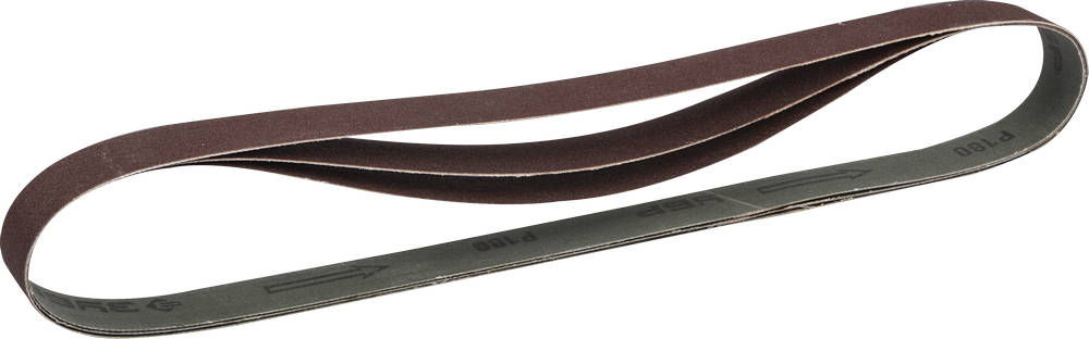 Лента шлифовальная 25?762 мм P80 для станка ЗШС-330 МАСТЕР 3 шт ЗУБР 35547-080