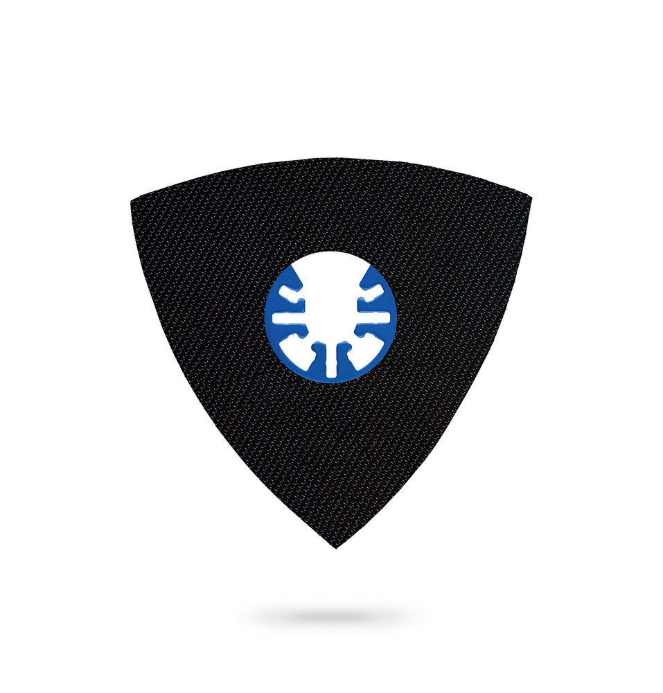 Платформа треугольная 93 мм для шлифовальных листов на велкро-основе UniLock ЗУБР 15558