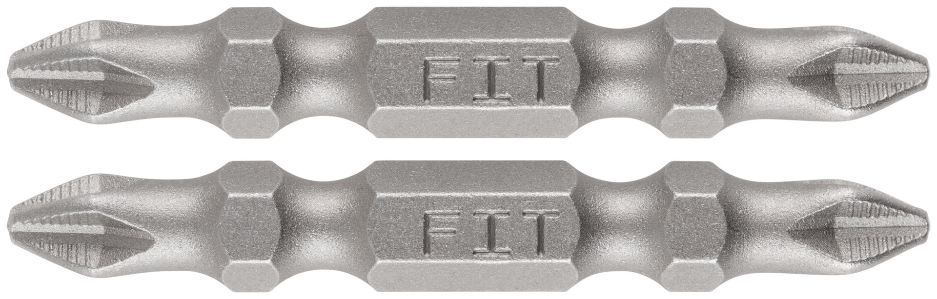 Биты кованые, сталь S2, двусторонние 50 мм PH2/РН2, Профи 2 шт., блистер (57541)