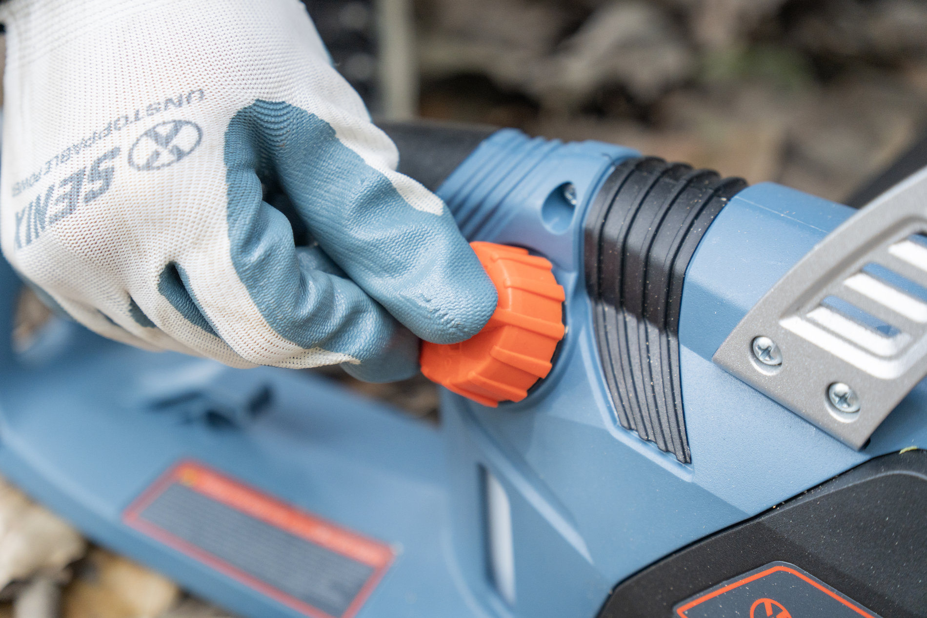 Электрическая цепная поперечное исполнение пила 2200Вт, 40 (16)