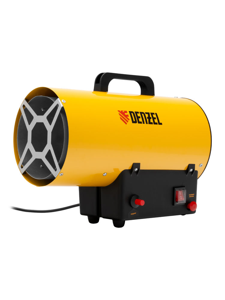 Газовая тепловая пушка GHG-10, 10 кВт, 300 м3/ч, пропан-бутан Denzel (96476)