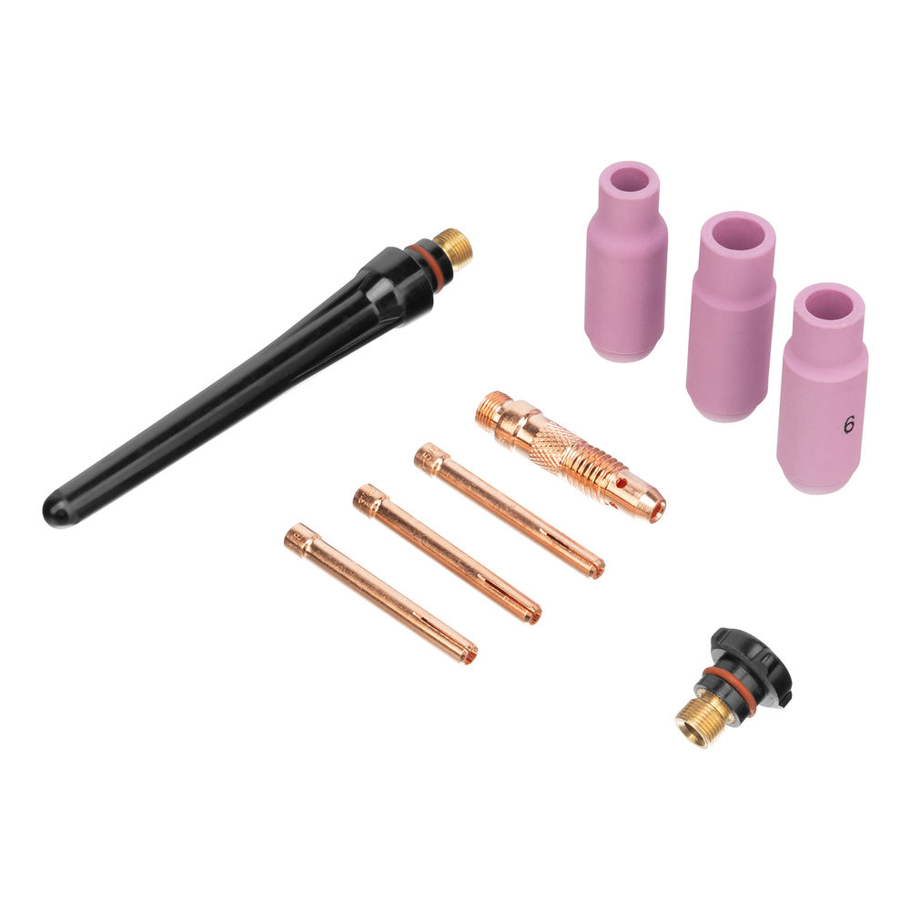 Горелка сварочная TIG WP26, разъем 2 пина, 3 метра Denzel (93644)