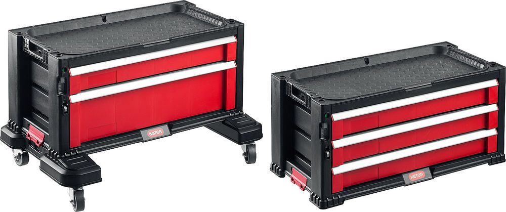 Ящик пластиковый 562 х 289 х 502 мм (22) с 5 выдвижными полками DRAWER KETER 38380-5