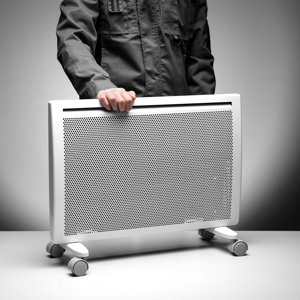 Конвектор гибридный электрический HybridX-1500, ИК нагреватель, цифровой термостат Denzel (98119)