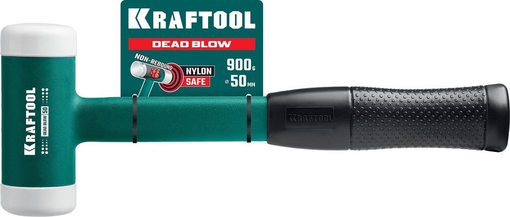 Безынерционный молоток Dead Blow, 50 мм, 900 г KRAFTOOL 2078-50