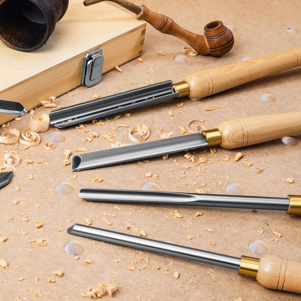 Набор токарных резцов по дереву Grand-6, 6 предм. KRAFTOOL 18368