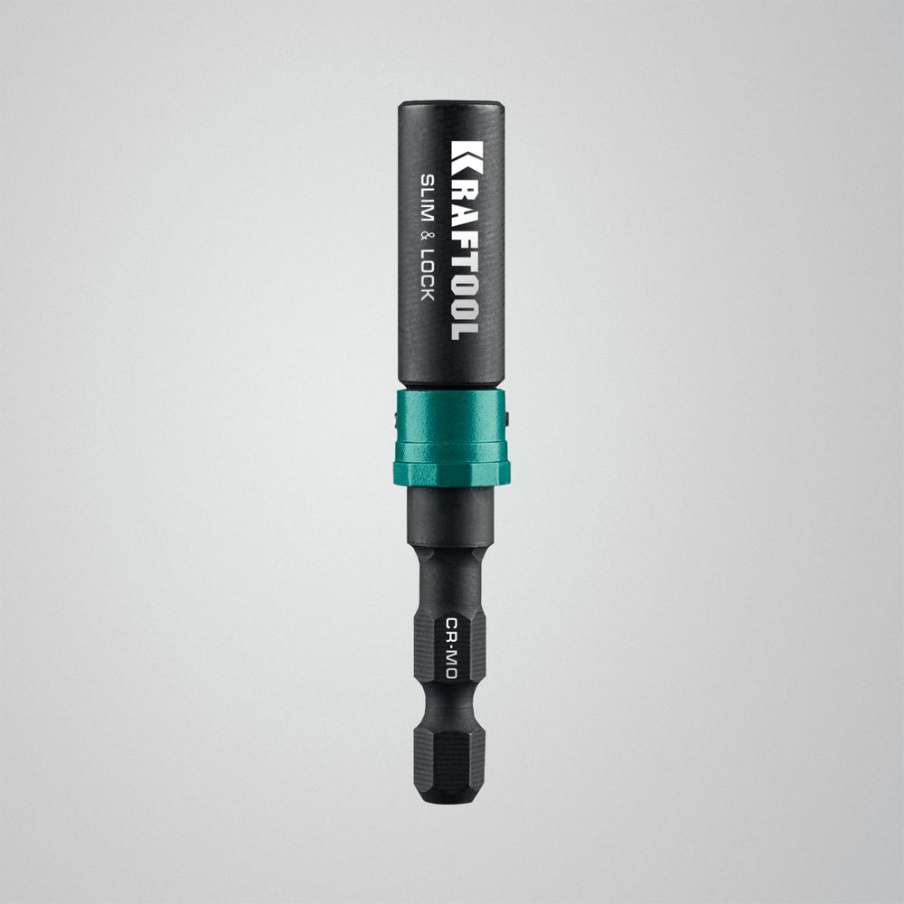 Быстросъемный ударный адаптер для шуруповертов SLIM & LOCK, 68 мм KRAFTOOL 26783-68