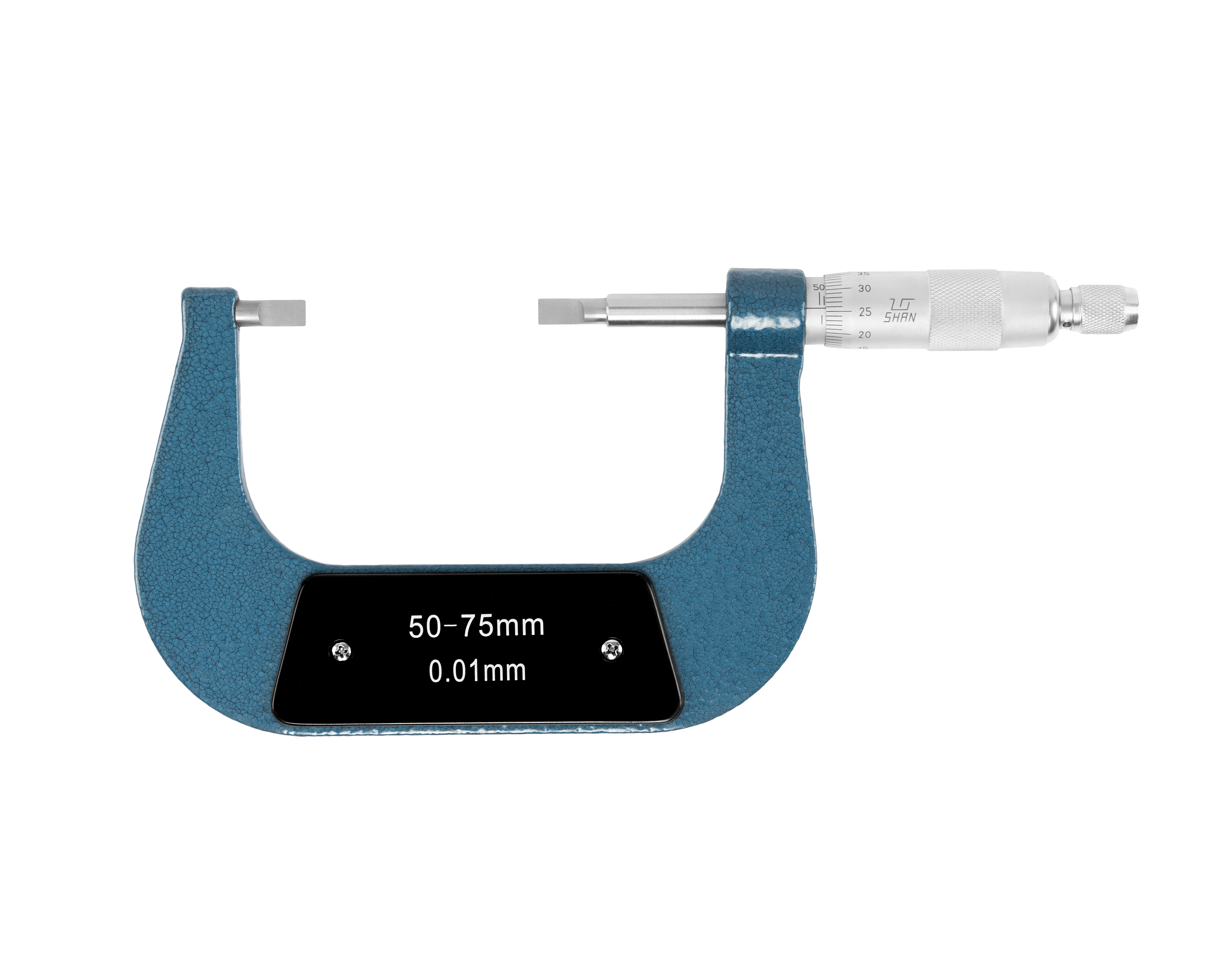 Микрометр трубный МК-НП- 75 0,01 с 2-мя ножевидными пяткaми SHAN