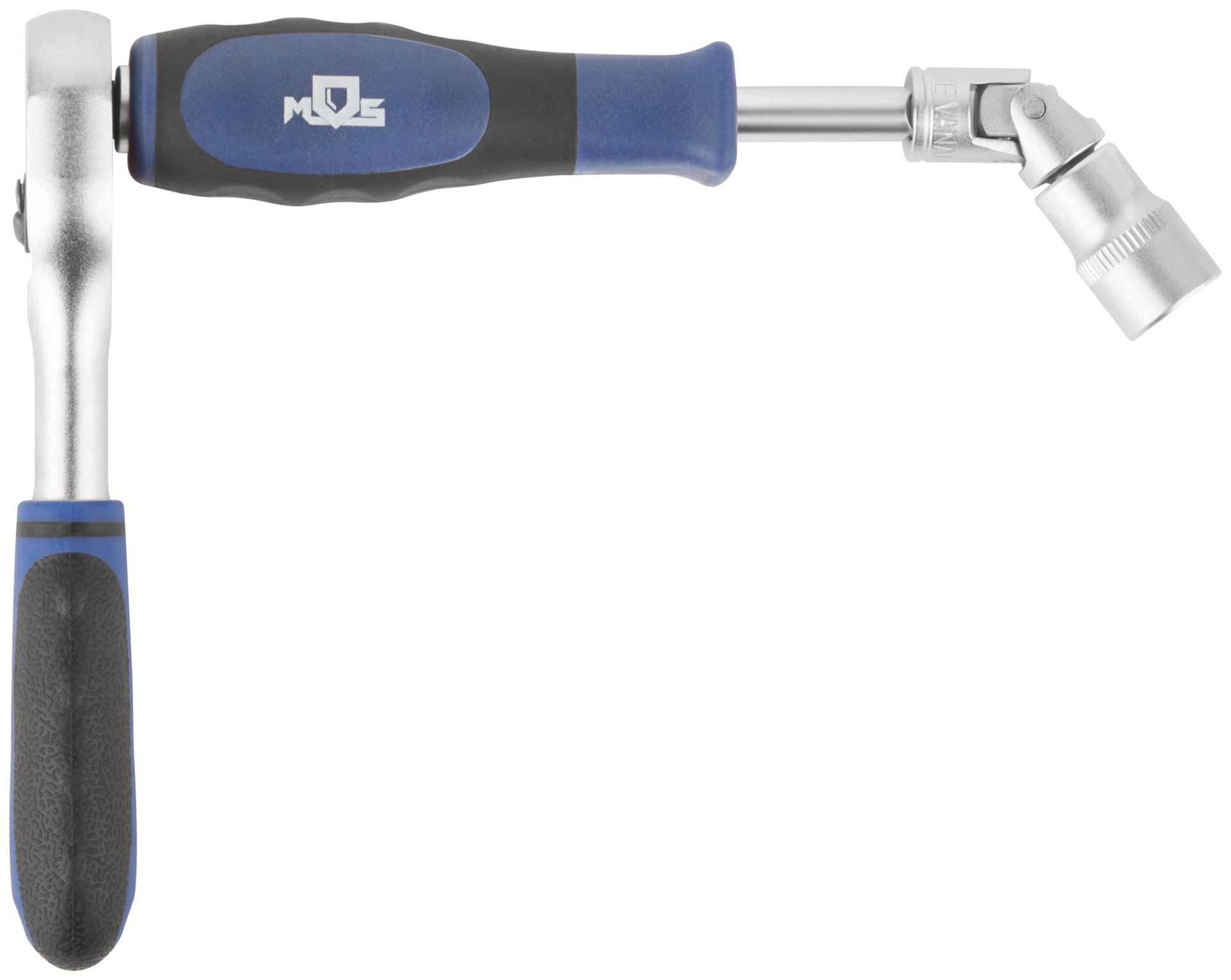 Мини-набор инструмента (биты, головки, вороток, удлинитель), 38 шт., пластиковый кейс (65000М)