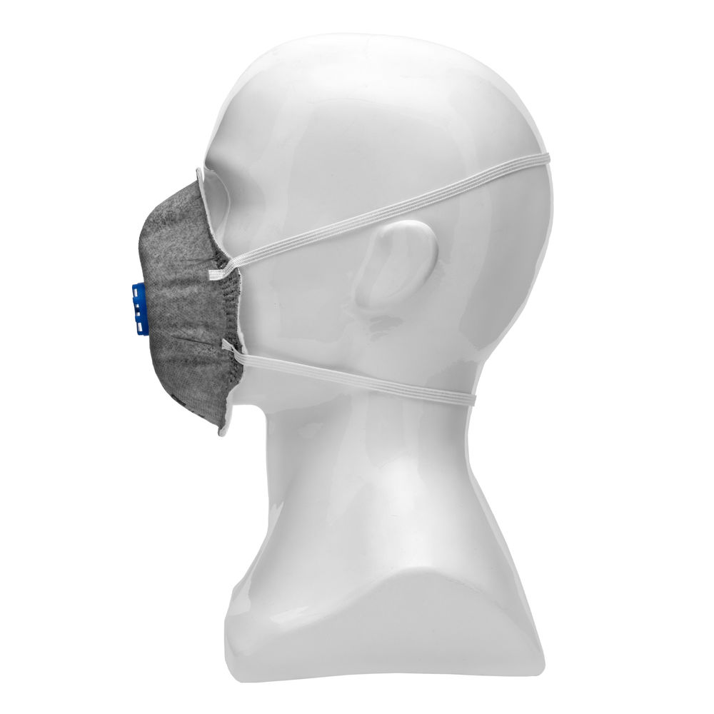 Полумаска фильтрующая формов,модельИсток,с угольным слоем,с клапаном выдоха, FFP1 NR, 10шт (892487)