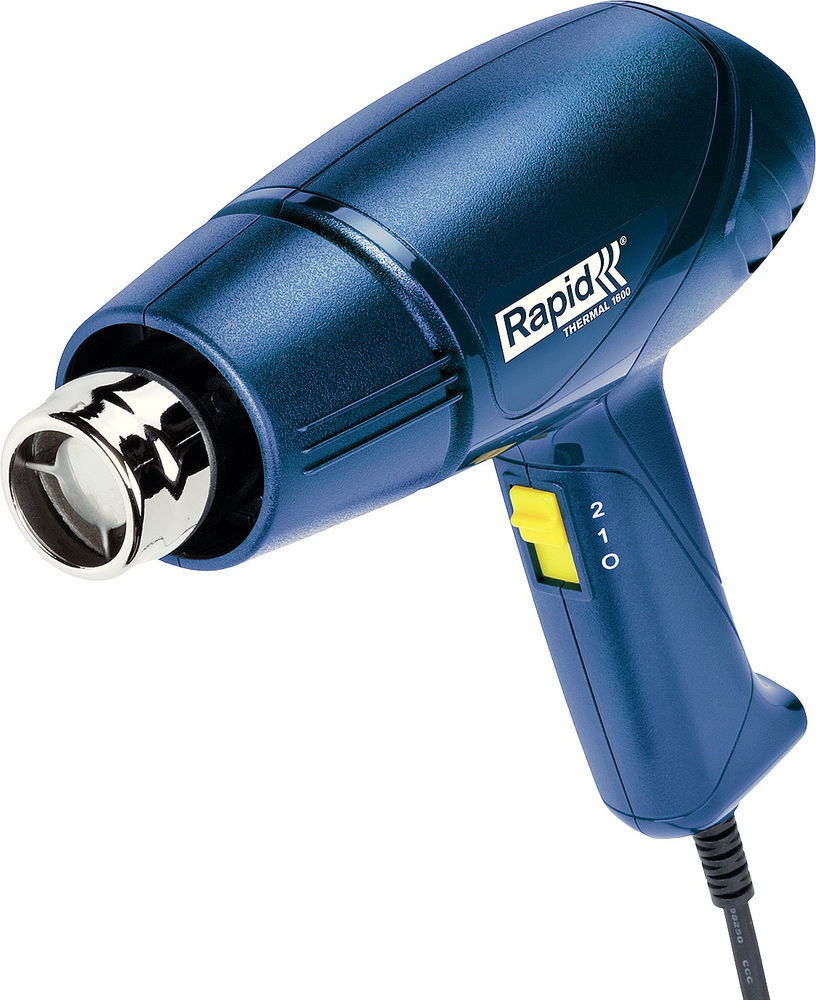 Фен строительный R:Hot Air Gun 1600 Вт, 60°C / 550 °C, 280 л/мин RAPID 24359800