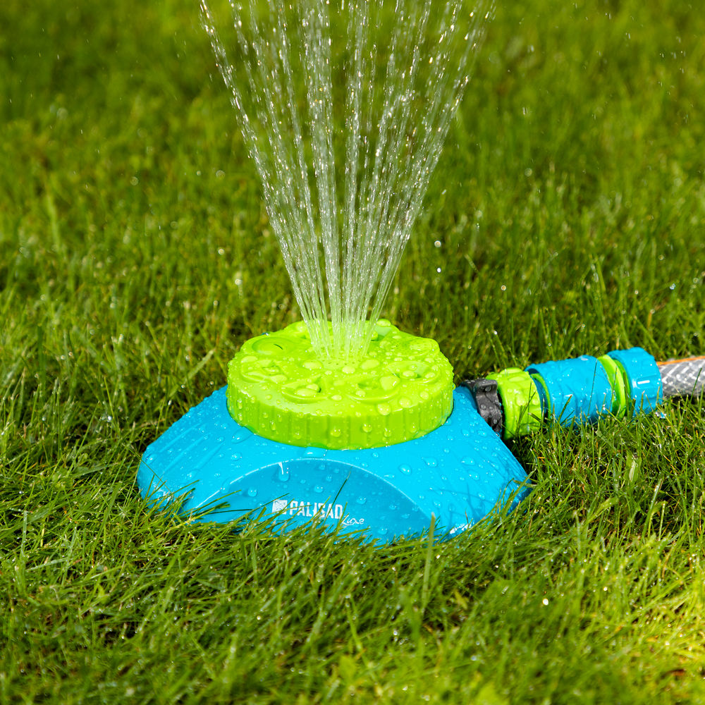 Распылитель-дождеватель, 8 режимов, с регулировкой, утяжеленная база, LUXE Palisad (65804)