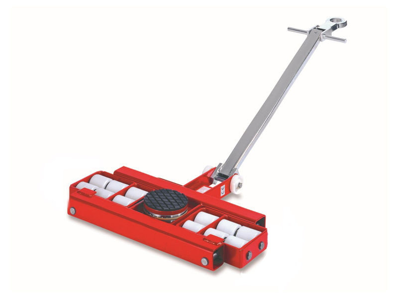 Роликовая платформа поворотная TOR X24 г/п 24 т (с ручкой) (G) (1004002)