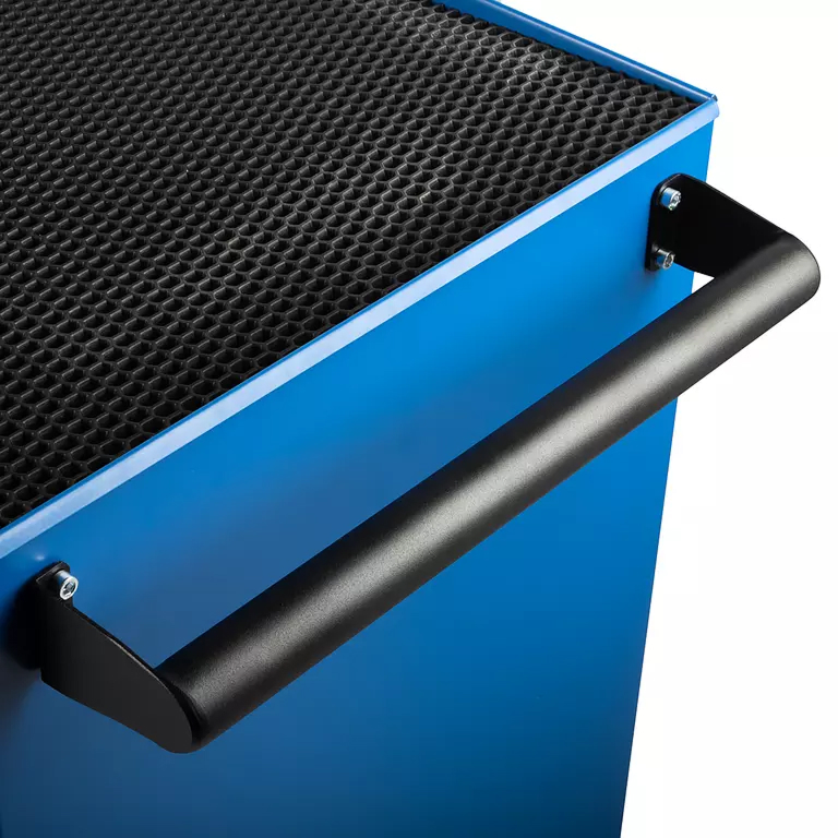 Тележка инструментальная 7 полочная ECO синяя RUNTEC RTEC-7B