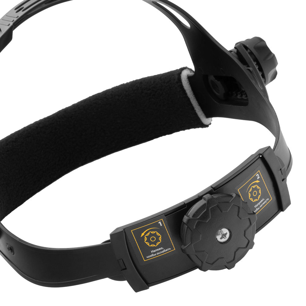 Щиток защитный лицевой (маска сварщика) F4, см. окно 90х35, DIN4/9-13// Denzel (89715)