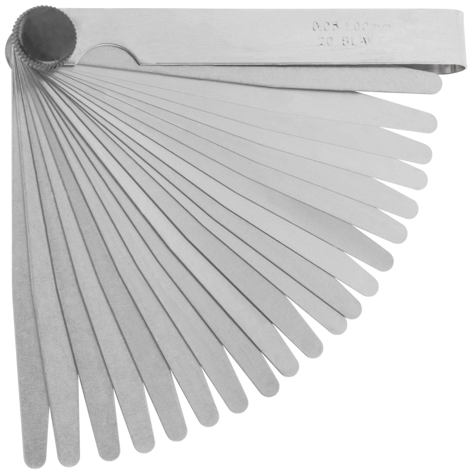 Щупы измерительные 20 шт. 0,05-1,00 мм (64980)