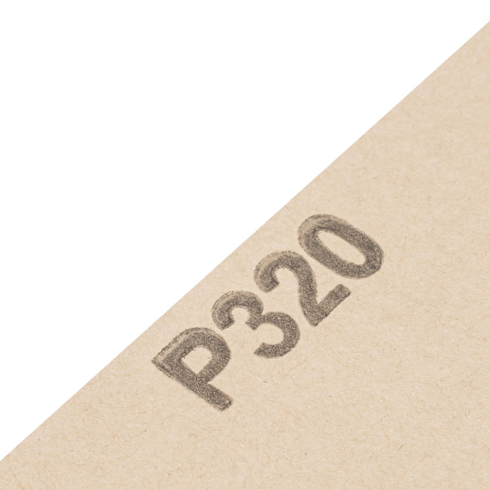 Шлифлист на бумажной основе, P 320, 230 х 280 мм, 10 шт, водостойкий Matrix (75616)