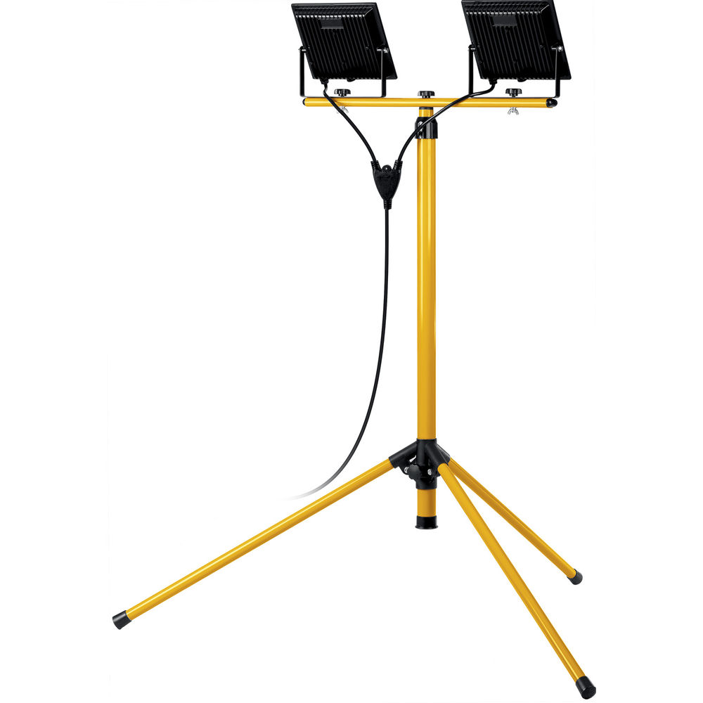 Прожекторы светодиодные на штативе 2 х 50 Вт, 6500 К, IP 65, 1.6 м LED-MAX STAYER 56925-2-50