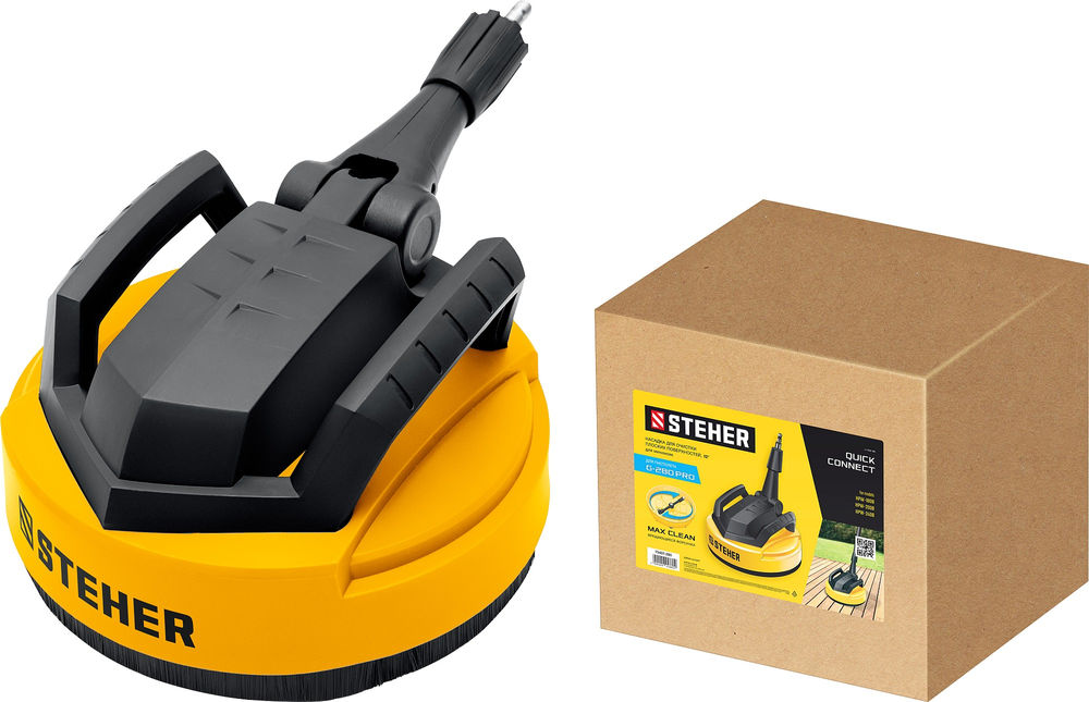 Насадка для очистки плоских поверхностей для пистолета G-280 PRO, 12 STEHER 75407-280