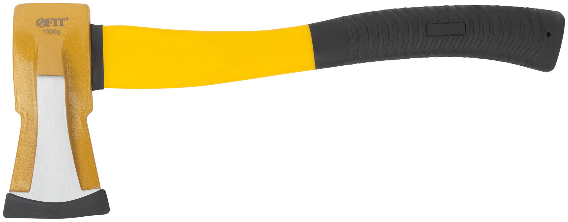 Топор-колун ушастый кованый, фибергласовая ручка 1500 гр.