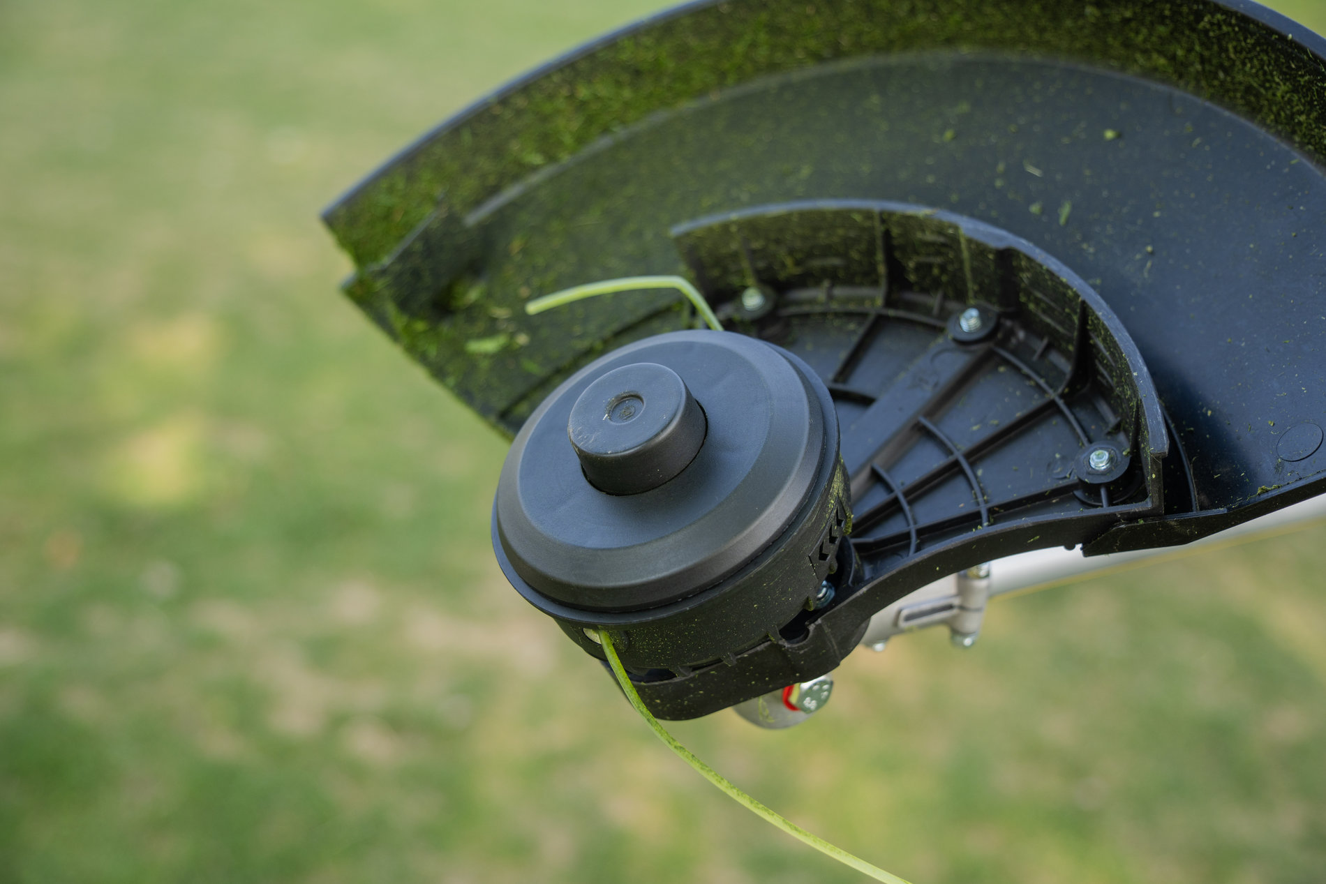 Триммер сетевой, 1200 Вт, 34 см (леска), 23 см (нож), велосипедная рукоятка